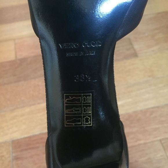 VINTAGE HELMUT LANG LEATHER HEELS - Picture 10 of 10